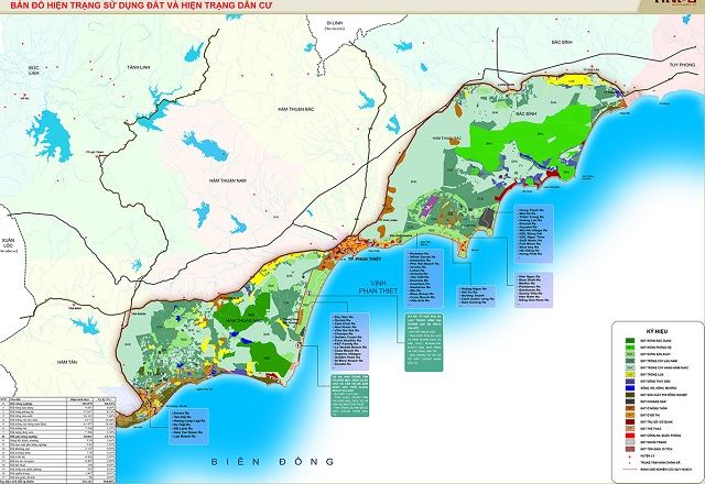 Bản đồ quy hoạch Mũi Né Phan Thiết liên quan mật thiết với bản đồ quy hoạch Khu DLQG Mũi Né